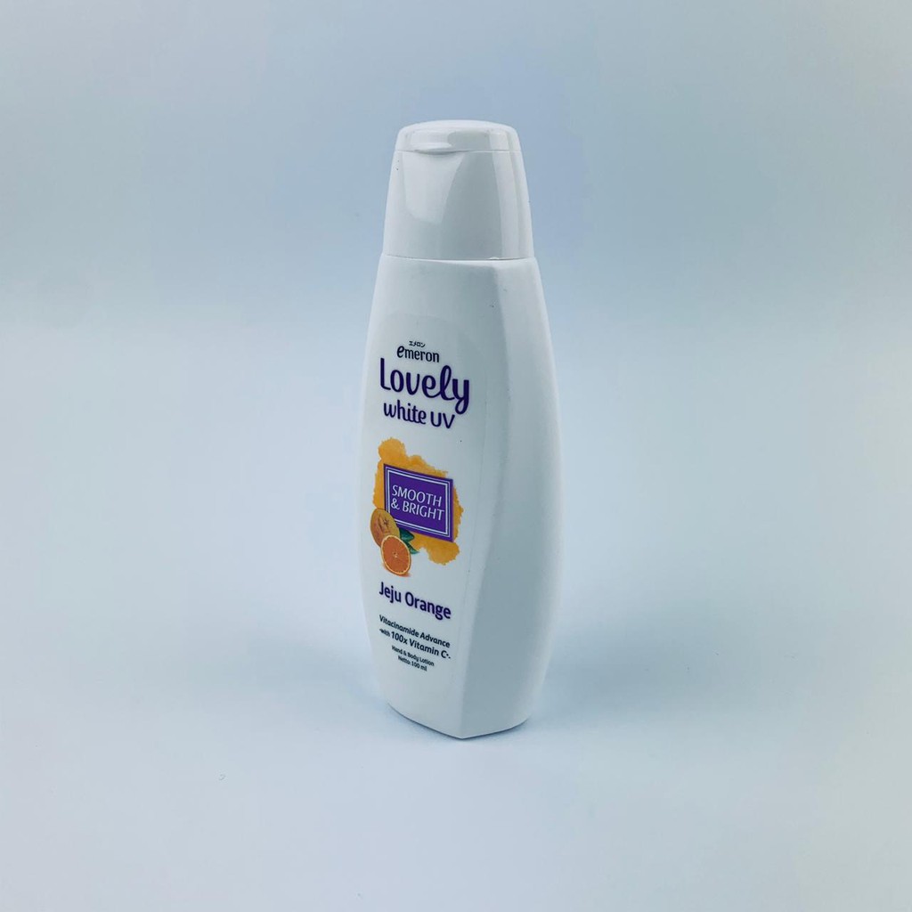 Emeron Lovely White UV/Hand Body Lotion/Smooth Bright/JejuOrange/100ml