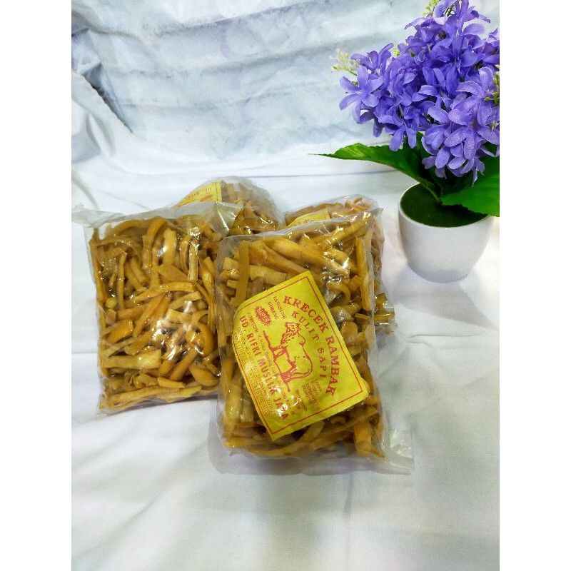 

krecek rambak / kulit sapi kualitas super 500 gr / promo krecek