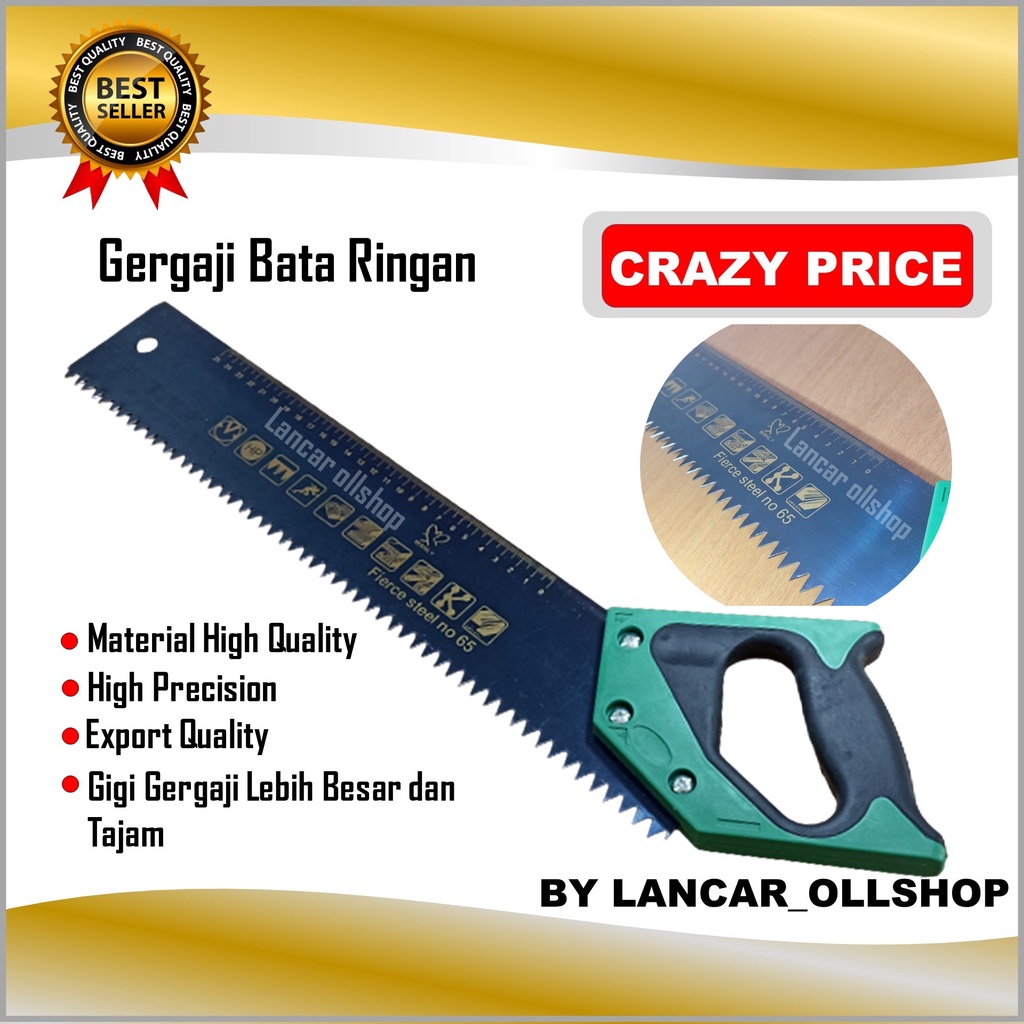 Gergaji Hebel / Gergaji Bata Ringan / Gergaji Hebel Gagang Karet