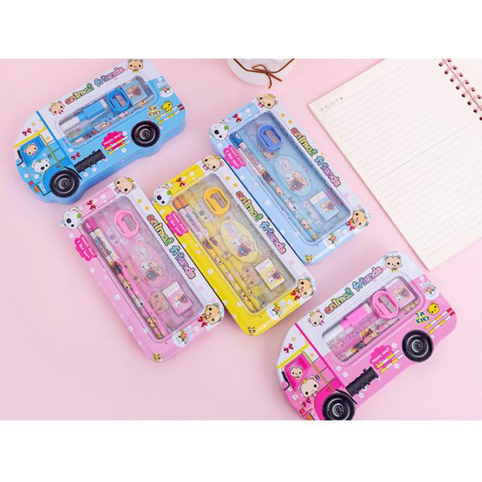 

kotak pensil set, alat tulis set, hadiah untuk anak-anak, hadiah set