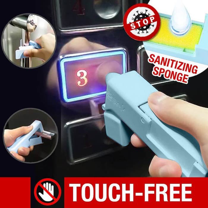 Sanitary Tools Safe Zero Touch Cofing Alat Bantu Sentuh Buka Pintu Set-G238 -gwengrosir09-