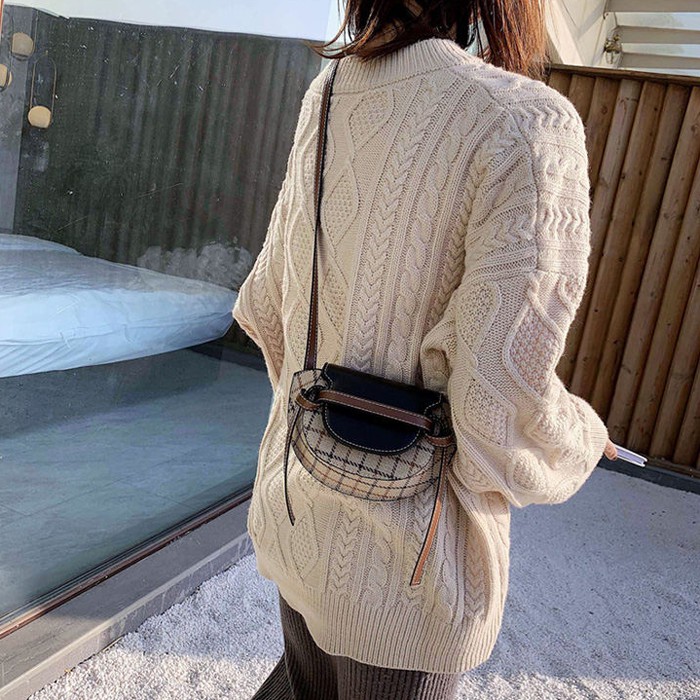 BAG3684 Tas Slempang Import Mini Saddle Bag (PROMO)