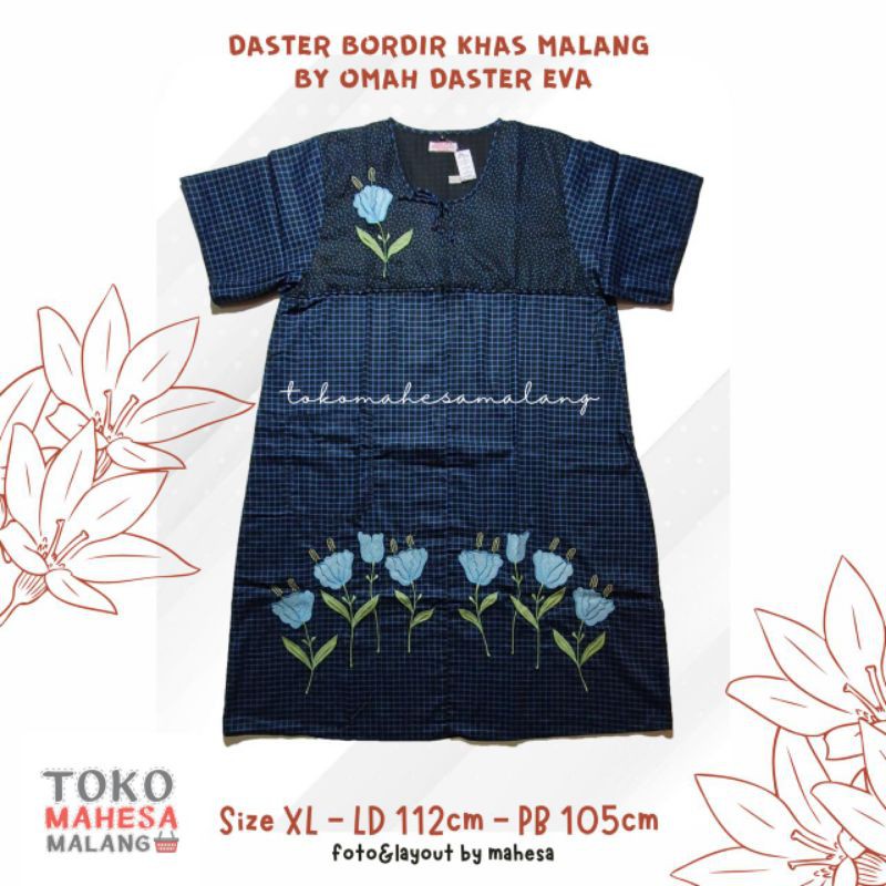 batch 02 Daster Bordir Khas Malang - Omah Daster Eva - Daster Premium Jumbo XL - XXL