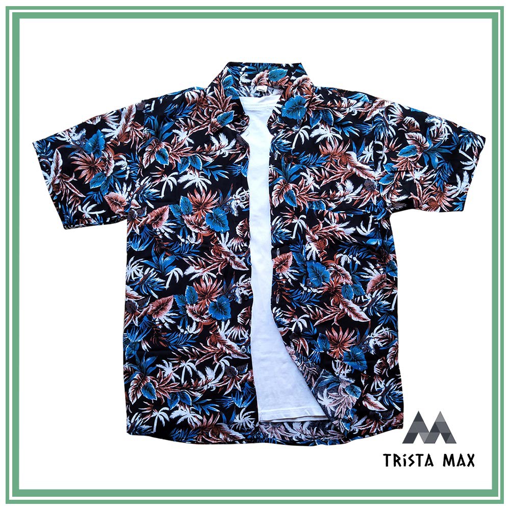Kemeja Pantai Pria - Kemeja Pria Pantai - Kemeja Bali Hawai - Kemeja Cowo Hawai - Kemeja Aloha