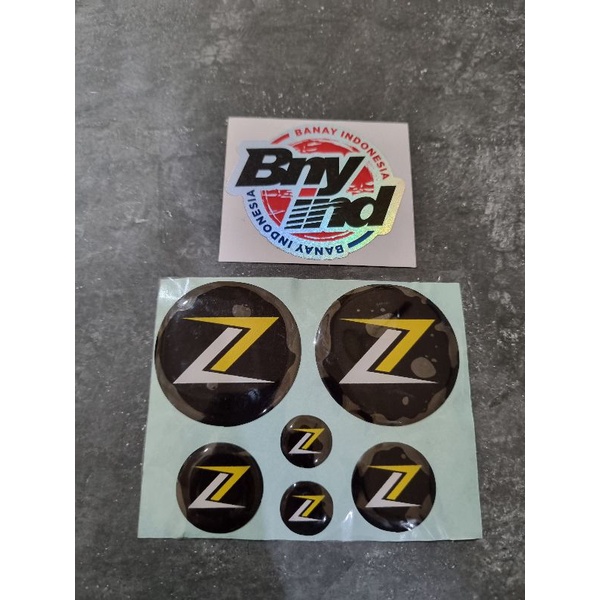 STICKER EMBLEM ZELIONI SET TIMBUL