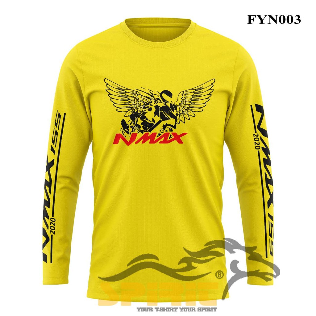 Pakaian Kaos Motor Nmax Lengan Panjang Pria Murah Big Size Jumbo