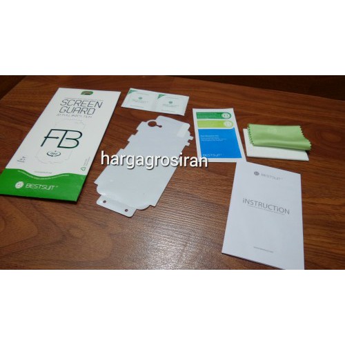 Anti Gores FS Iphone 8 - Full Set dan Full Body Curved / Depan dan Belakang 0.1 mm