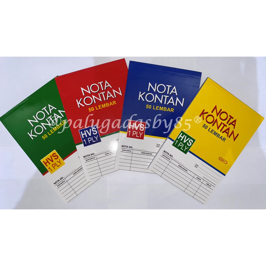 

(1 Pak Isi 10 Pcs) KIKY Buku Nota Kontan KIKY Kecil 1 Ply / Nota Kontan Kecil 1 Rangkap KIKY / Nota Kontan Kiky K1