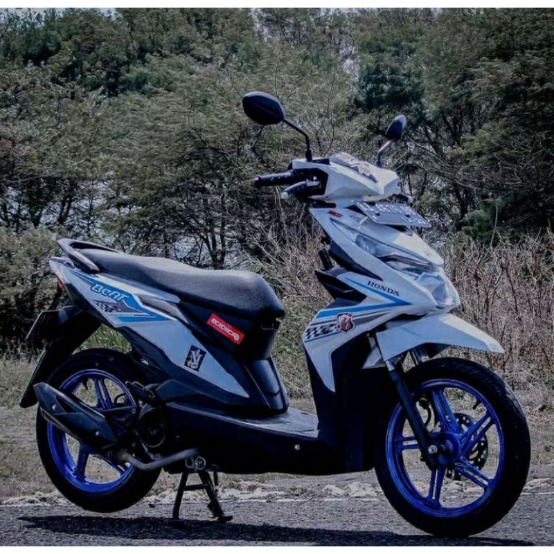 Striping lis sticker standar Ori Honda Beat 2018 striping beat 2018