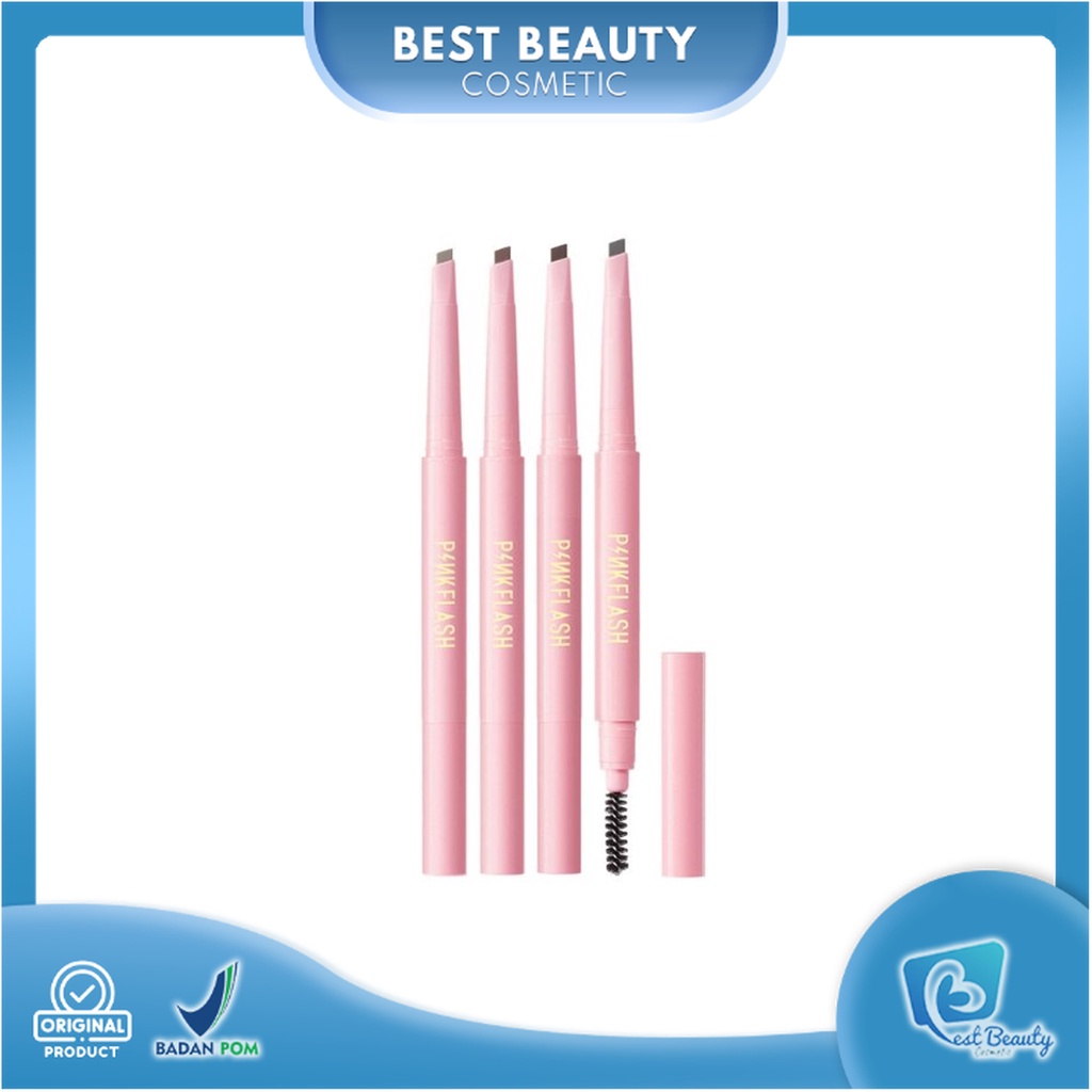 ★ BB ★ PINKFLASH Waterproof Auto Eyebrow Pencil | PINK FLASH OhMyEmoji Automatic Eyebrow Pencil Lasting 8 hours Waterproof Pigmented Easy Blend Soft C E09 | Pink Flash