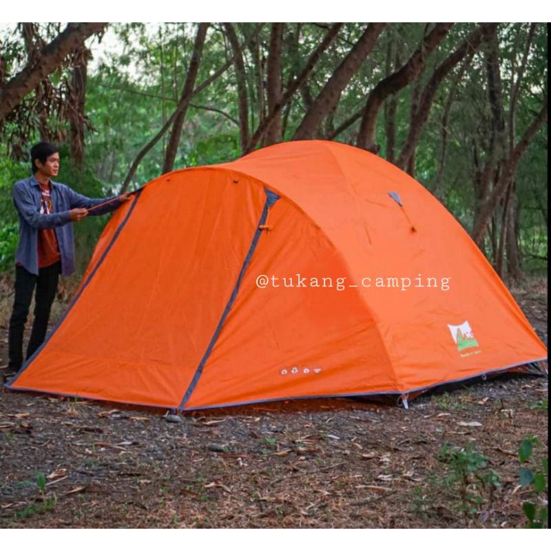 TENDA CAMPING BORNEO 6 ORANG MIS/ TENDA BORNEO 6 MONTAIN IN SPORTS / TENDA CAMPING BORNEO 6P