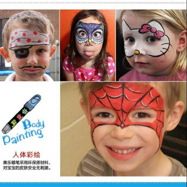 

MAINAN LILLO - JOAN MIRO SILKY CRAYON - FACE PAINTING