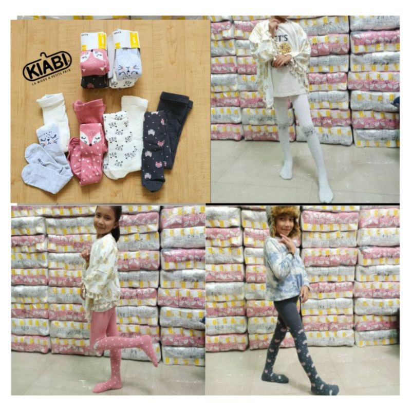 Legging tutup kaki anak perempuan 4-12 tahun Kiabi