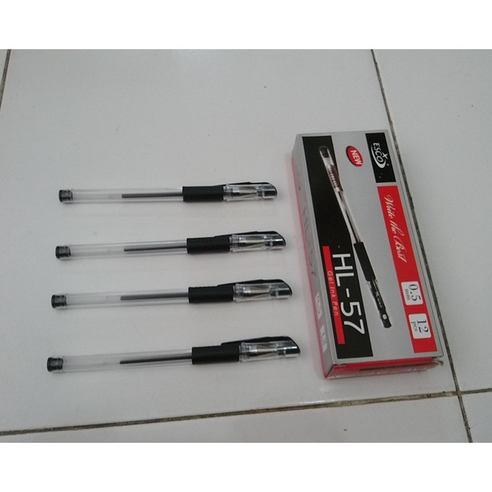 

PEN GEL ESCO HL-57 pena, pulpen, ballpoint pen