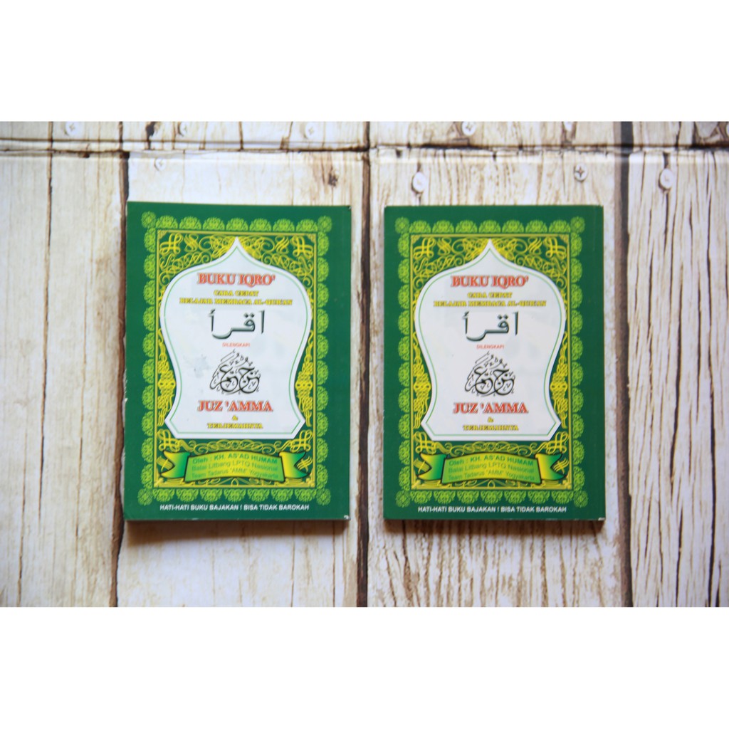 Buku Iqro' Belajar Membaca Alquran &amp; Juz'amma