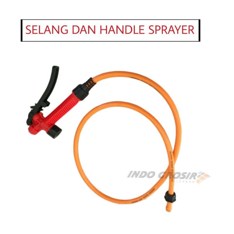 Swan Selang Sprayer dan Handle Sprayer Kran Pencet Selang Tangki Elektrik Atau Manual