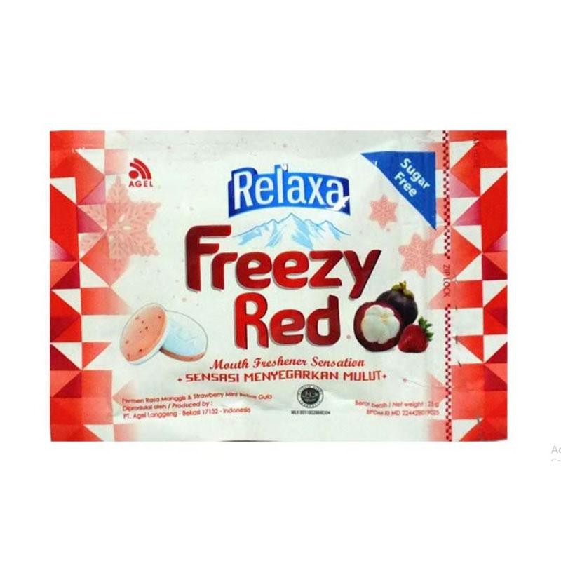 

RELAXA PREMIUM FREEZY RED 25GR