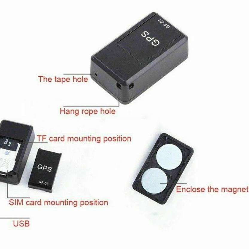Viral Mini GPS Tracker GF-07 Alat Pelacak Lokasi Mobil Motor GPS GF-07 Tracker Mini Alat Pelacak Lok
