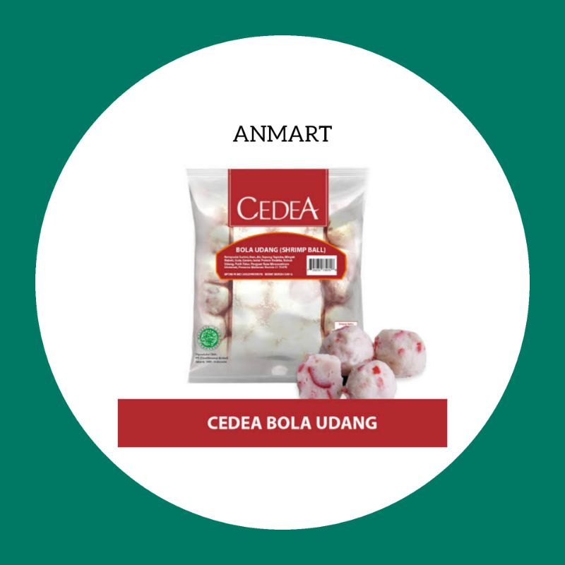 

ANMART | 500gr Bola Udang Cedea | Frozen Food | Sayur Online