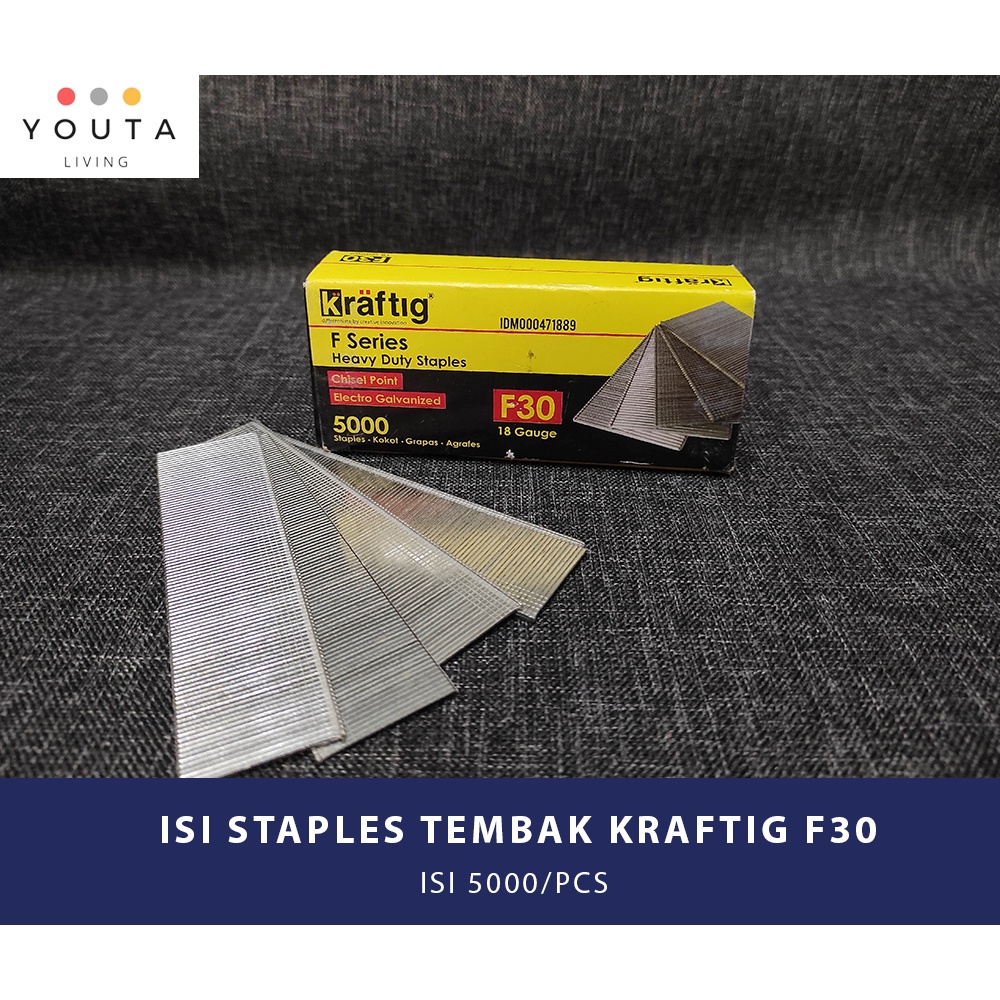 

ISI STAPLES TEMBAK KRAFTIG F30