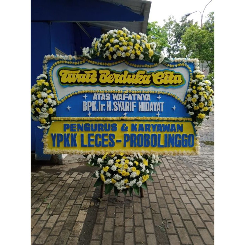 Bunga papan murah bandung / florist bandung / karangan bunga bandung / bunga duka cita bandung
