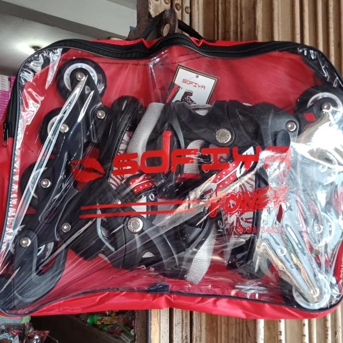 Sepatu Roda Sofiya Power Inline Skate Roda Hitam