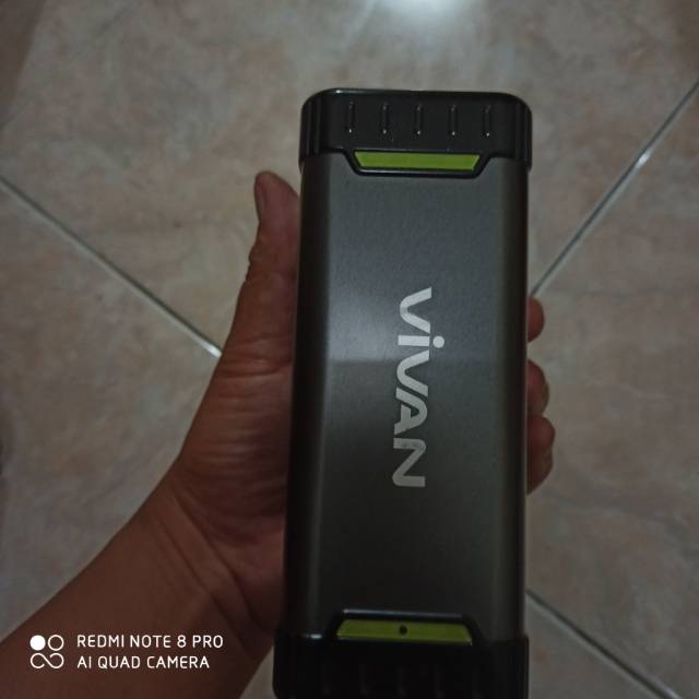 Power bank vivan MF20 kapasitas 20800 mAh