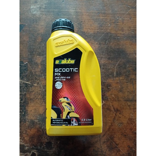 OLIE OLI MESIN MATIC EVALUBE SCOOTIC MX 20W-50