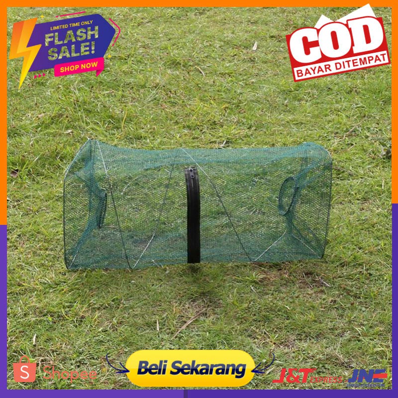 SANGEMAMA Jaring Pancing Ikan Udang Fishing Net 48x24x24cm - SCZ6194