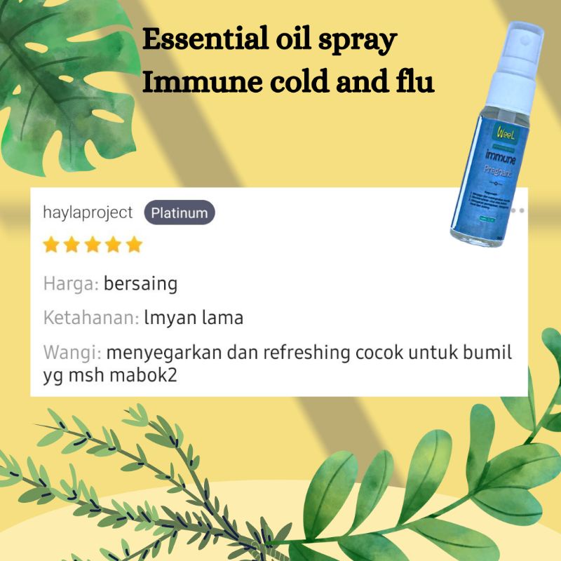 Essential oil Weel Immune Pregnant ( ibu hamil)