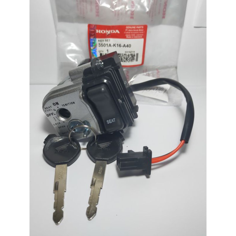 kunci kontak Scoopy fi 2013-2015 starter kasar k16 pblnp pcx 150 cbu