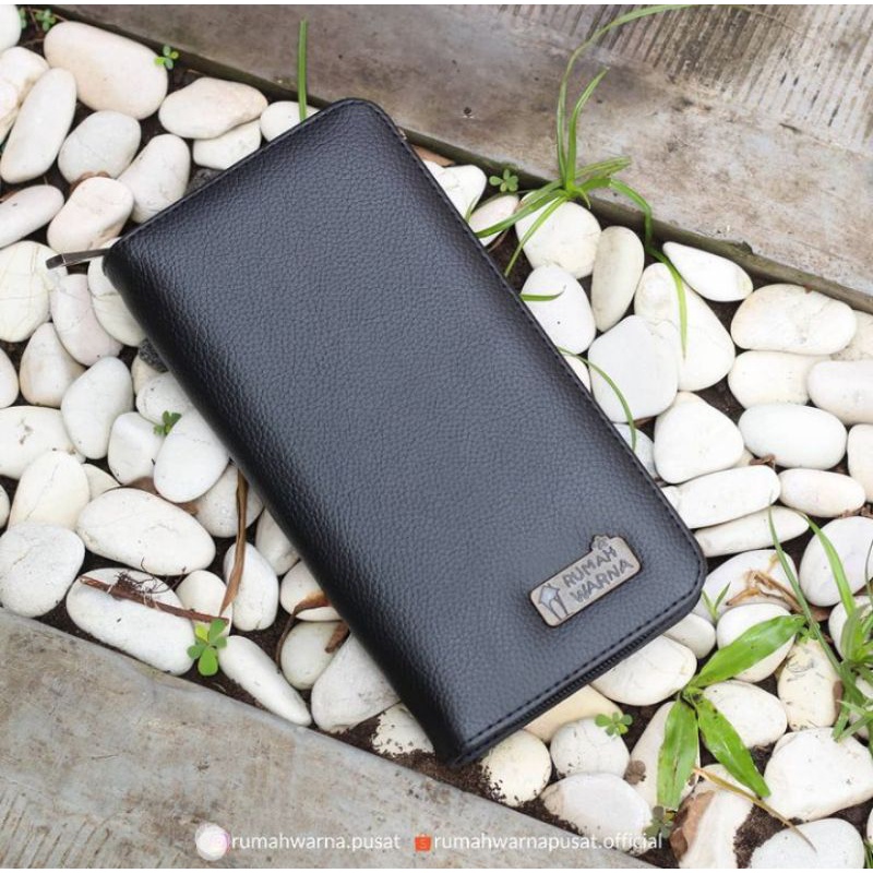 Dompet Ray Vynil Hitam Rumah Warna