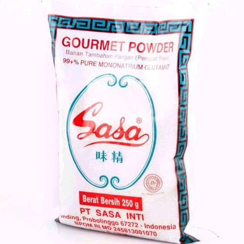 

PENYEDAP RASA MSG SASA MECIN MICIN GOURMET POWDER 250 GR