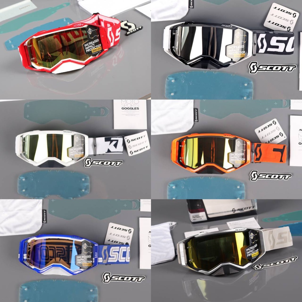 KACAMATA MOTOCROSS (FULL SET)/GOOGLE SCOOT/TRAIL MX /TRABAS/PELINDUNG MATA/FREE KEYCHAIN