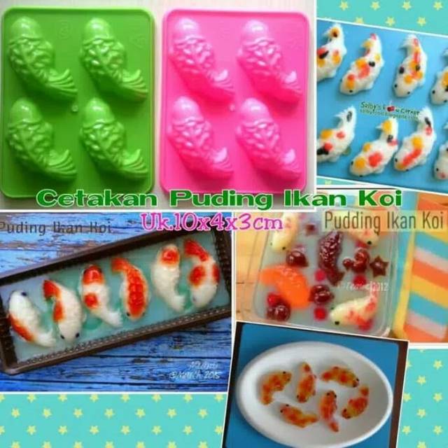 Cetakan Puding Jelly Agar Ikan Koi