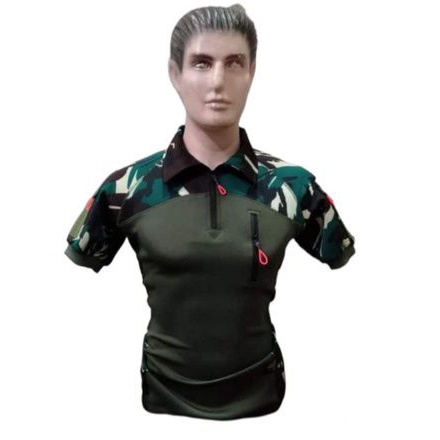 baju bdu tactical lengan pendek bahan scuba