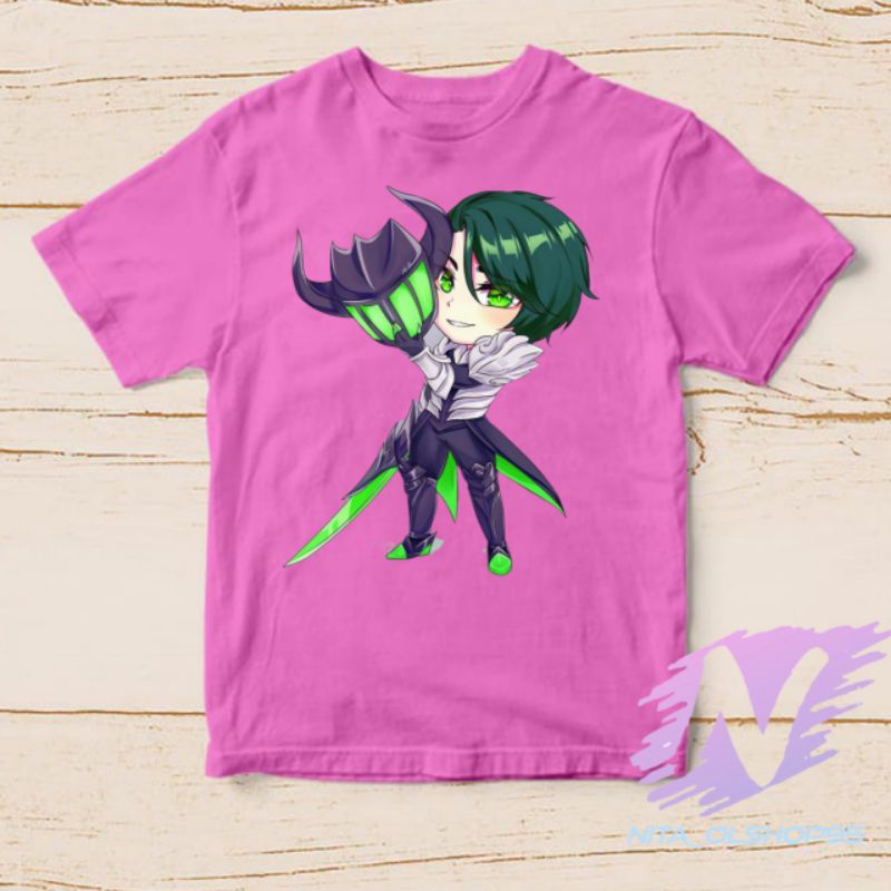 baju anak kaos anak mobile legends argus