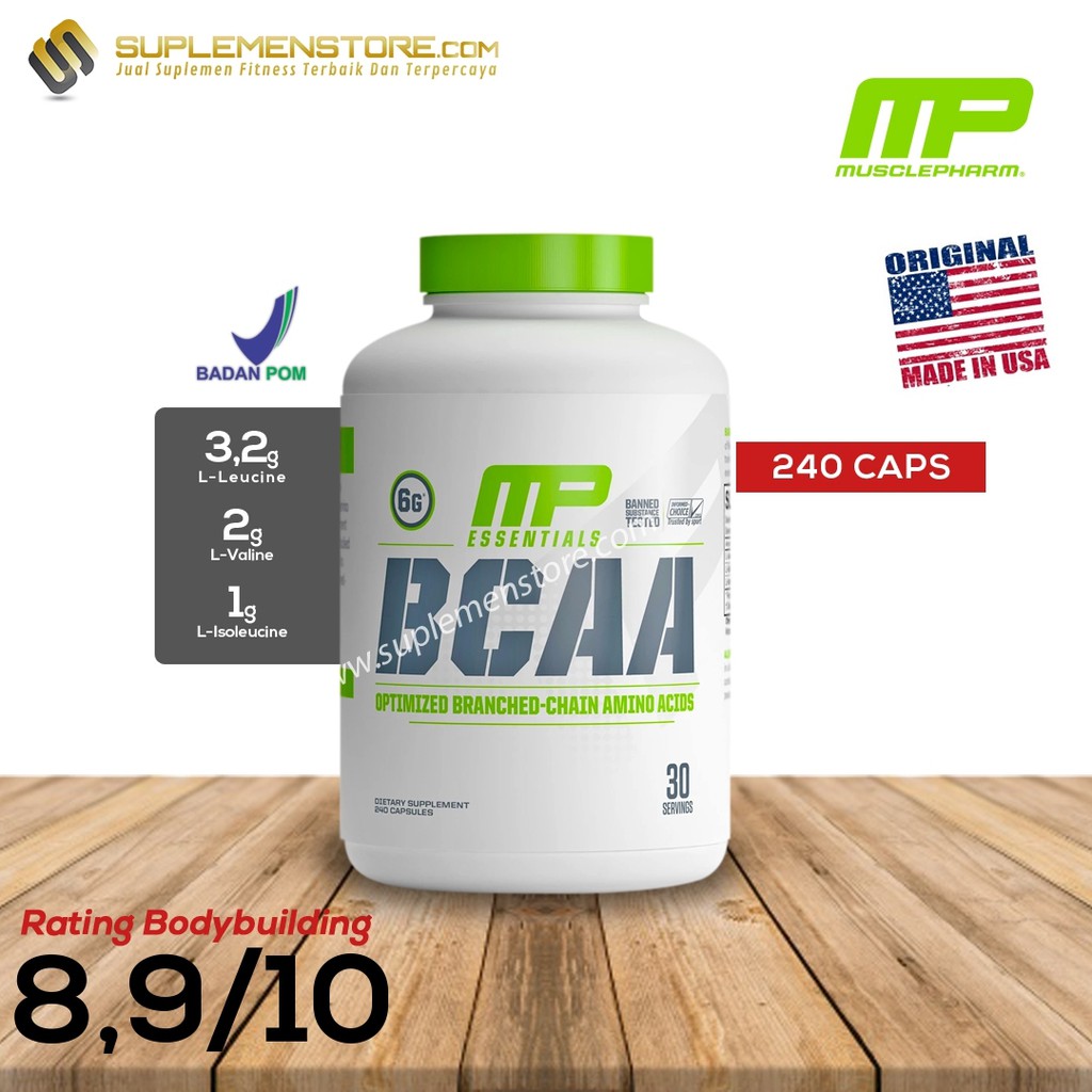MP Musclepharm BCAA 3:1:2 240 caps Muscle Pharm / MP Bcaa 240 caps