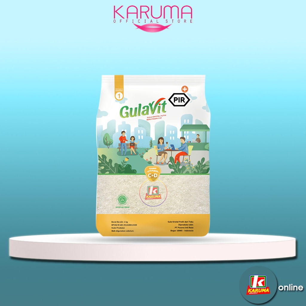 

Gula Pasir GulaVit, Gula Vit Gula Pasir 1kg