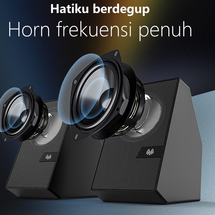 (SIAP KIRIM) Speaker laptop multimedia bass Speaker D7 surround stereo - Garansi Resmi 1 Tahun