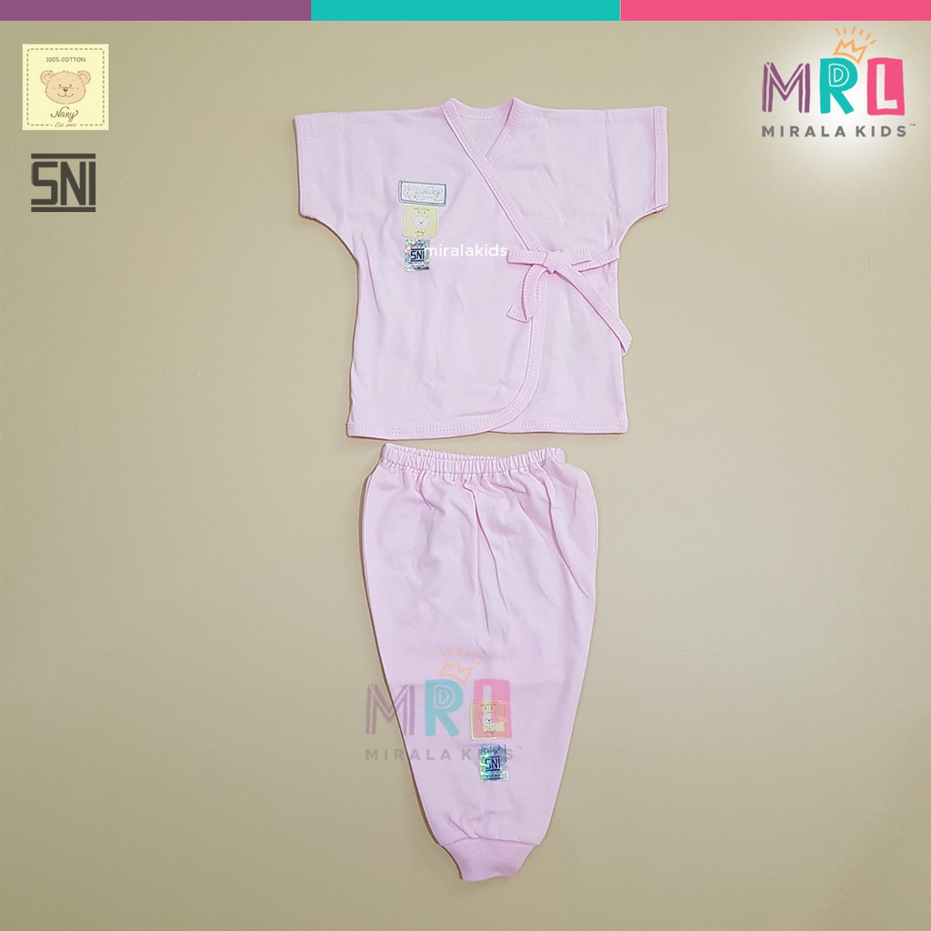 Nary Kimono Bayi dan Celana - Setelan Kimono Lengan Pendek Summer Tone SNI