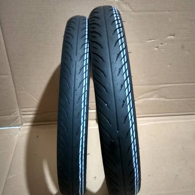 BAN MATIC KECIL SEPASANG UK 50/100 60/90 RING 14 MEREK SWALLOW