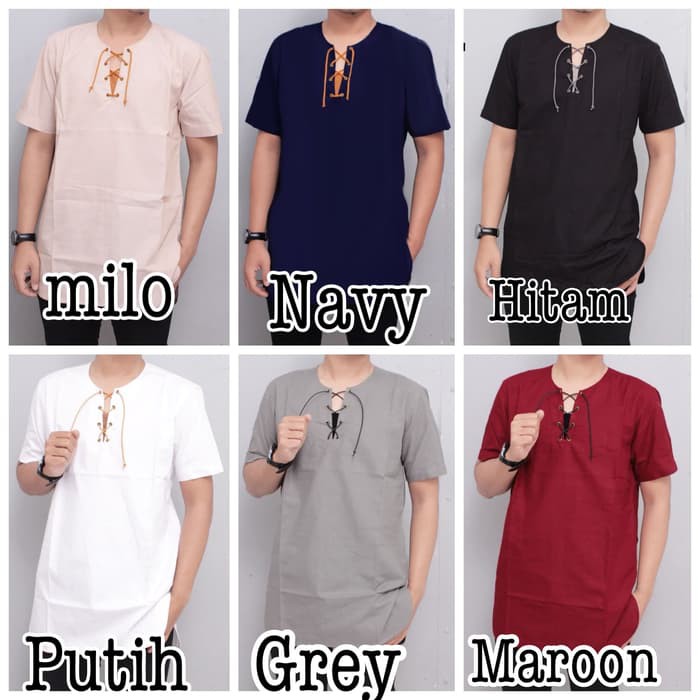 OX0115 Baju koko Hawai Lengan Pendek pria keren