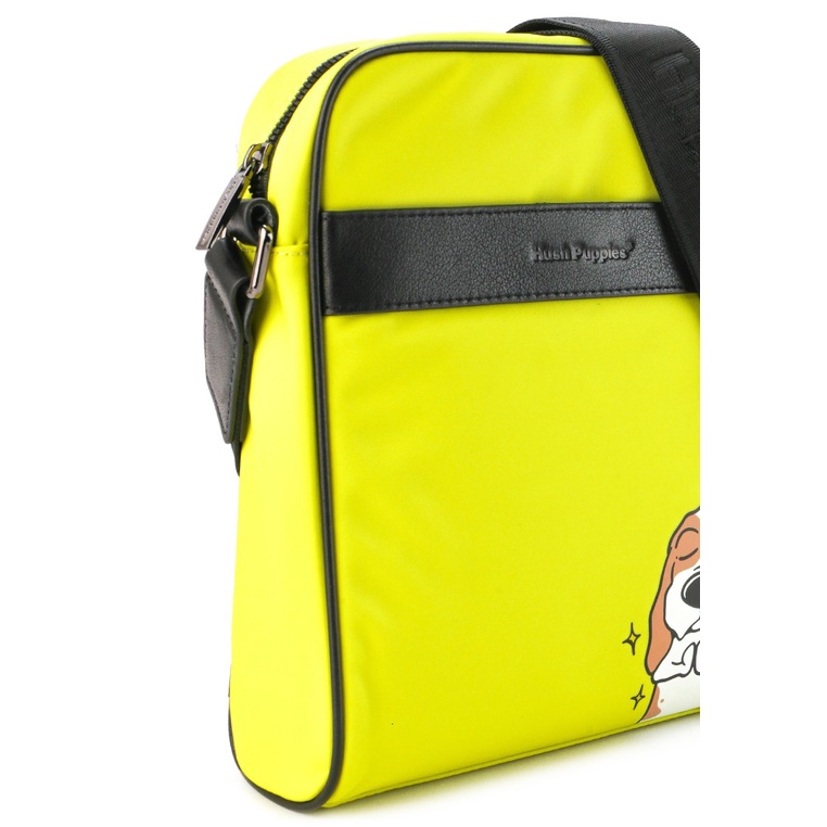 TAS SELEMPANG PRIA HUSH PUPPIES SLING BAG ORIGINAL KUNING YELLOW HM142