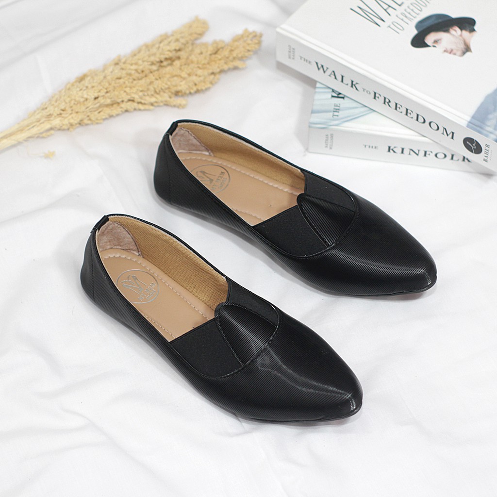 Mym2m Sepatu Flat Shoes Wanita Kekinian Terlaris Dalleya