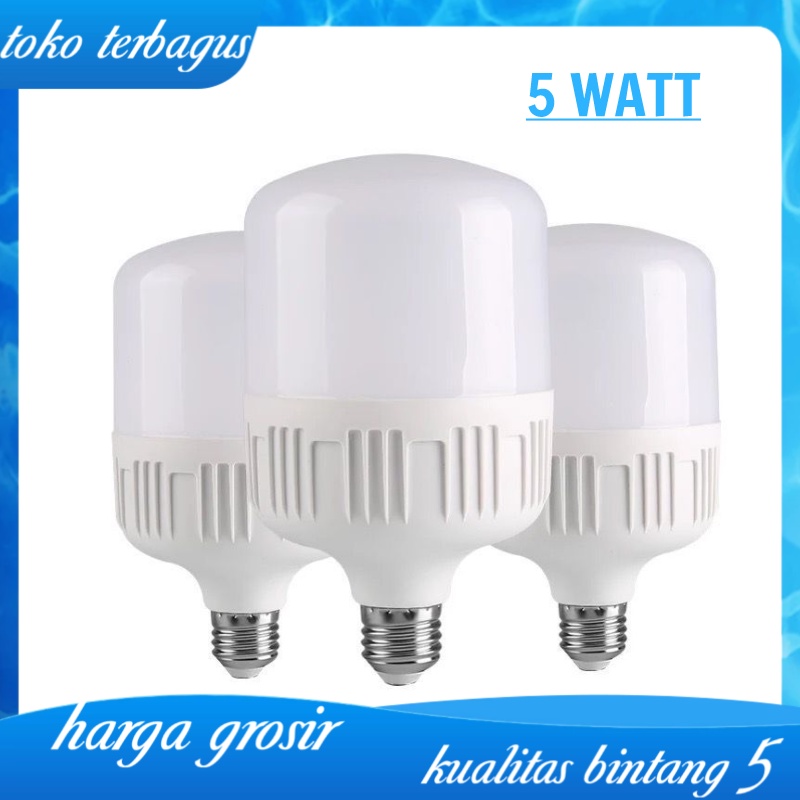 Lampu Bohlam LED termurah Lampu LED Bulb lampu LED jumbo 5w terang E27