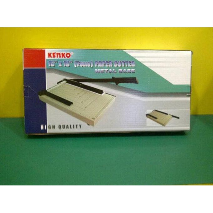 

PROMO ALAT PEMOTONG KERTAS / PAPER CUTTER FOLIO / F4MERK KENKO ( ORIGINAL )