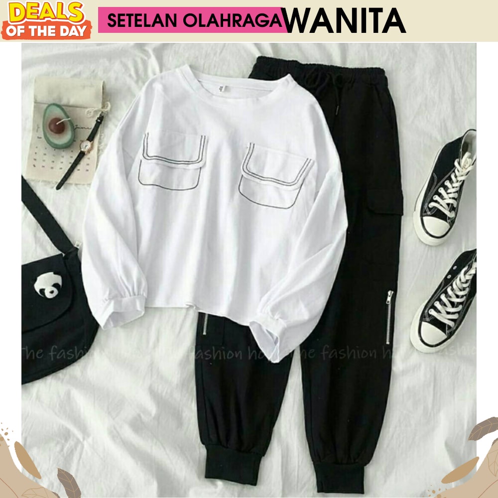 Baju Senam Wanita Setelan Aerobic Zumba Muslim Jumbo Muslimah Kekinian Terbaru Baju Seragam olahrag