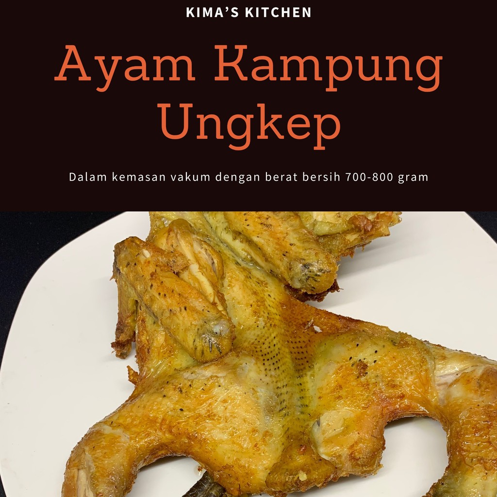 

Frozen Food Ayam kampung Asli Ungkep 600gr