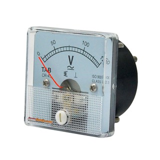 Voltmeter Analog AC/DC Direct CR45 TAB | Shopee Indonesia